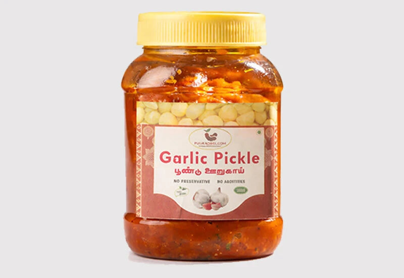 Pulikachal's Garlic Pickle