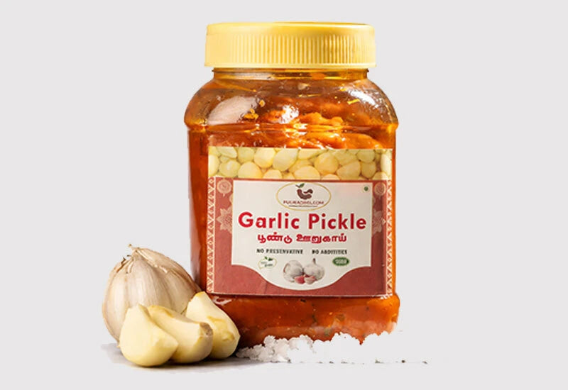 Pulikachal's Garlic Pickle