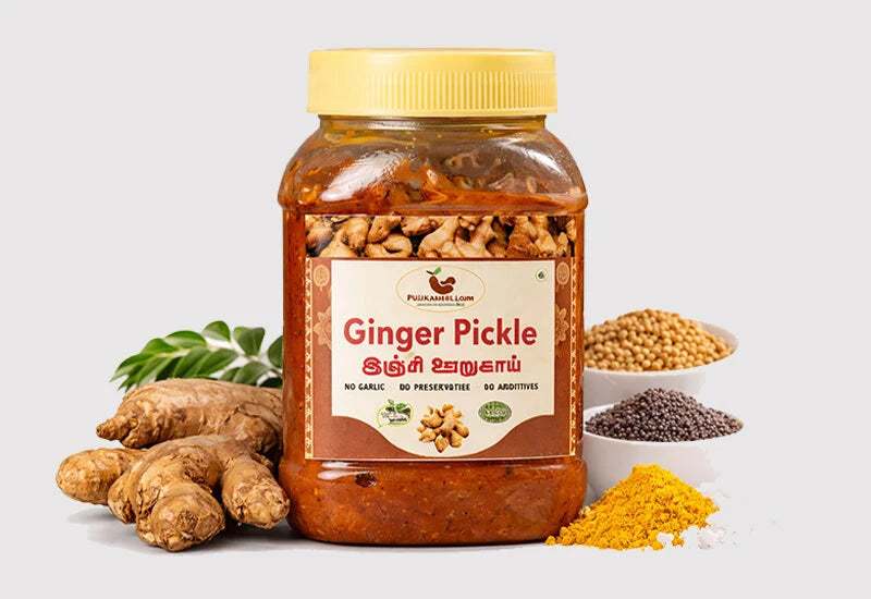 Pulikachal's Ginger Pickle