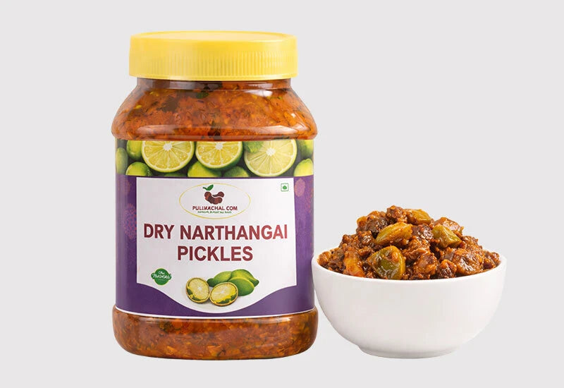 Pulikachal's Dry Narthangai Kaaram (Pickle)