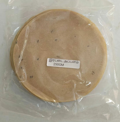Pulikachal's Rettai Appalam (Double Appalam)