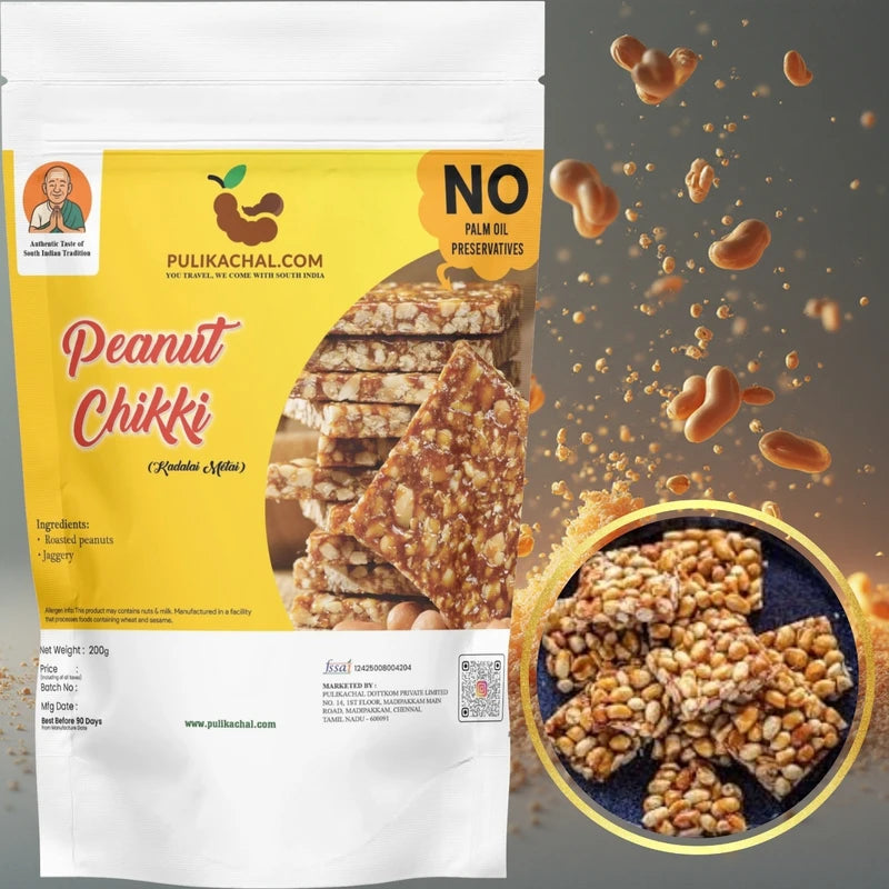 Pulikachal's Peanut Chikki