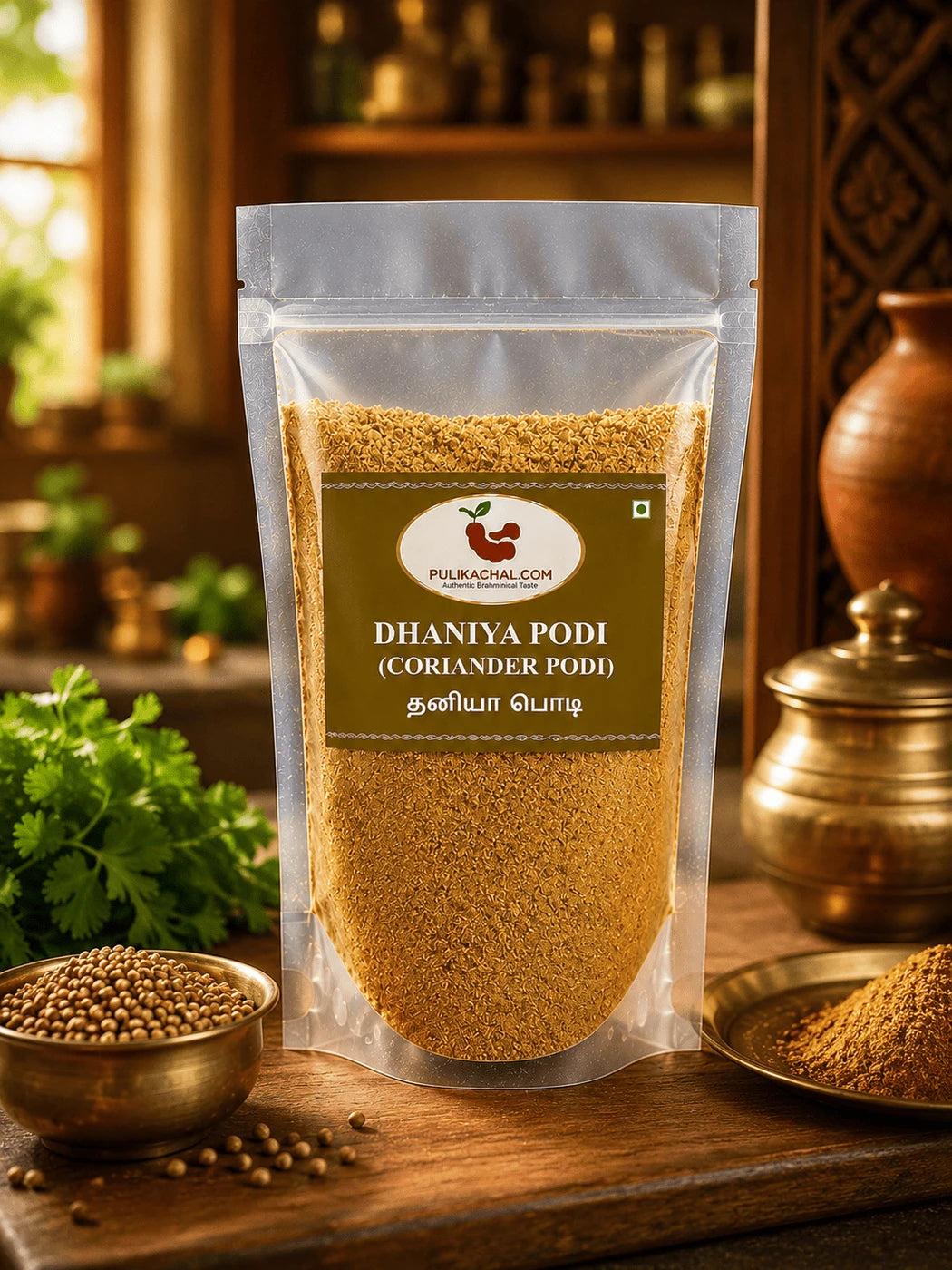 Pulikachal's Dhaniya (Coriander) Podi