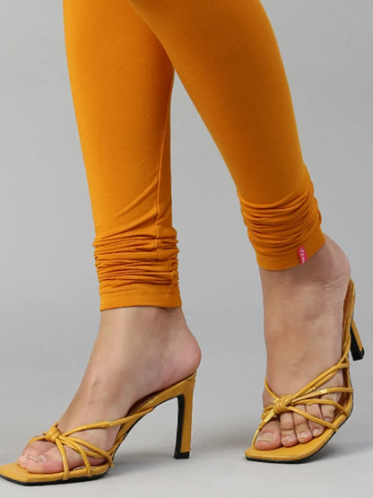 Prisma's Churidar Leggings - Yellow