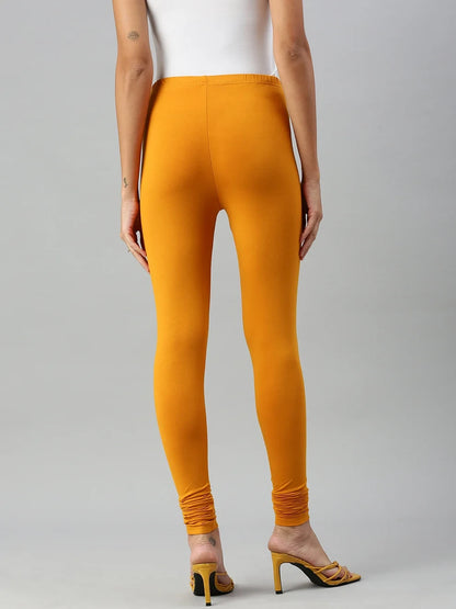Prisma's Churidar Leggings - Yellow