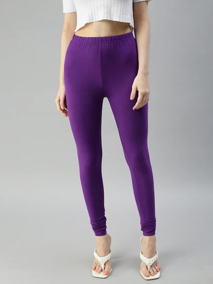 Prisma's Churidar Leggings - Purple