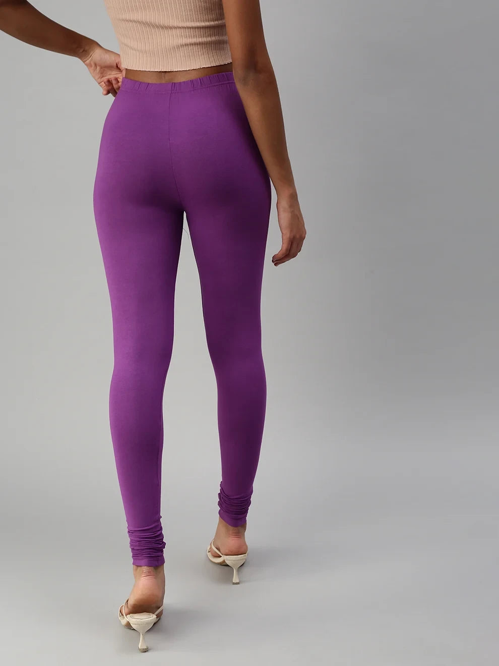 Prisma's Churidar Leggings - Purple