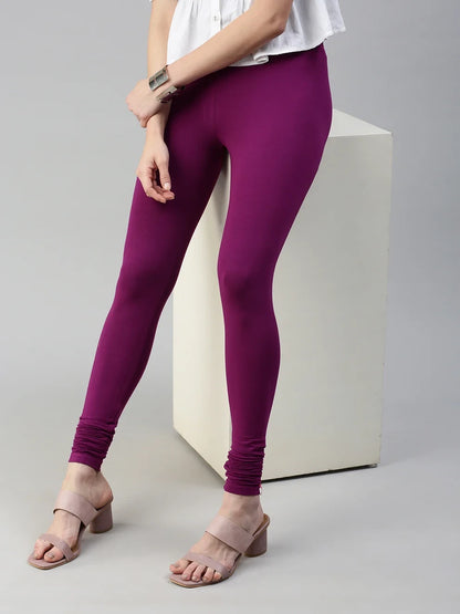 Prisma's Churidar Leggings - Purple