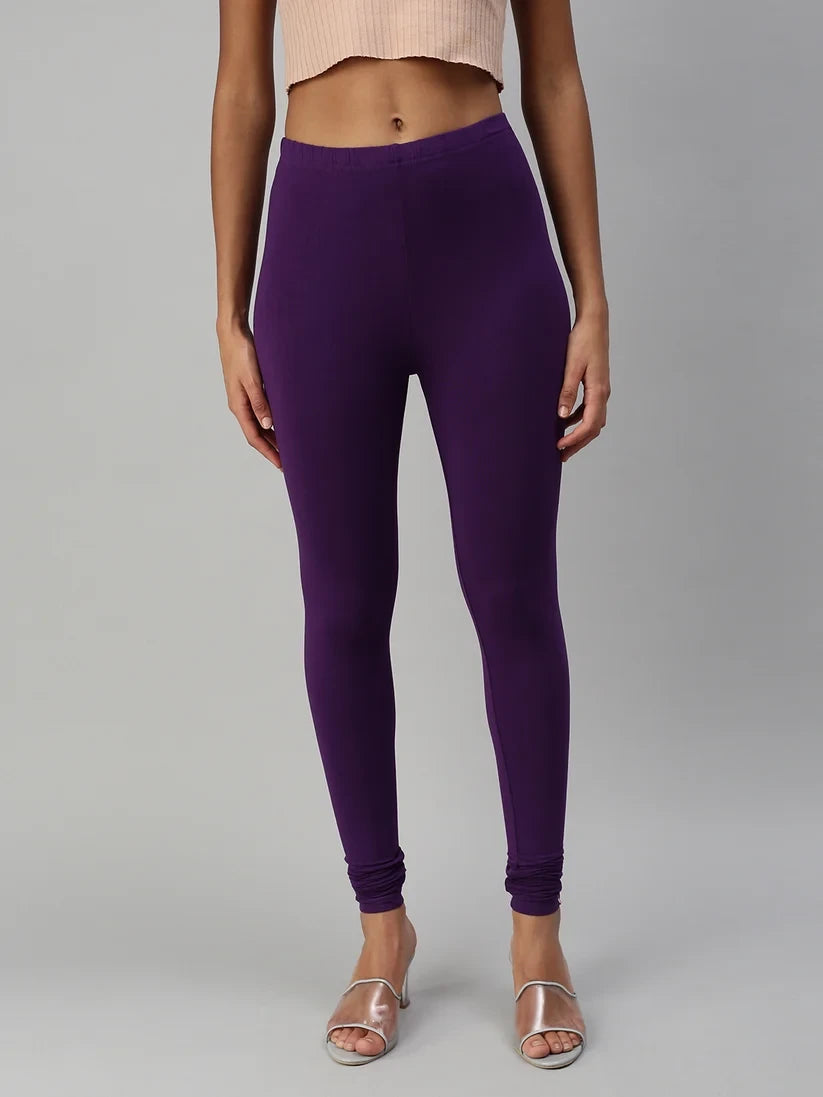 Prisma's Churidar Leggings - Purple