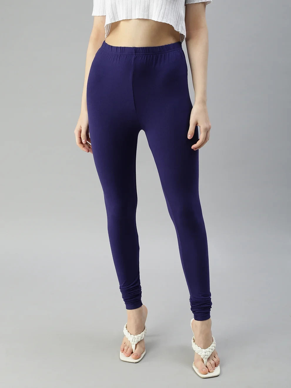 Prisma's Churidar Leggings - Blue