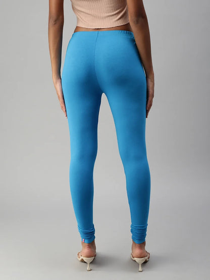 Prisma's Churidar Leggings - Blue