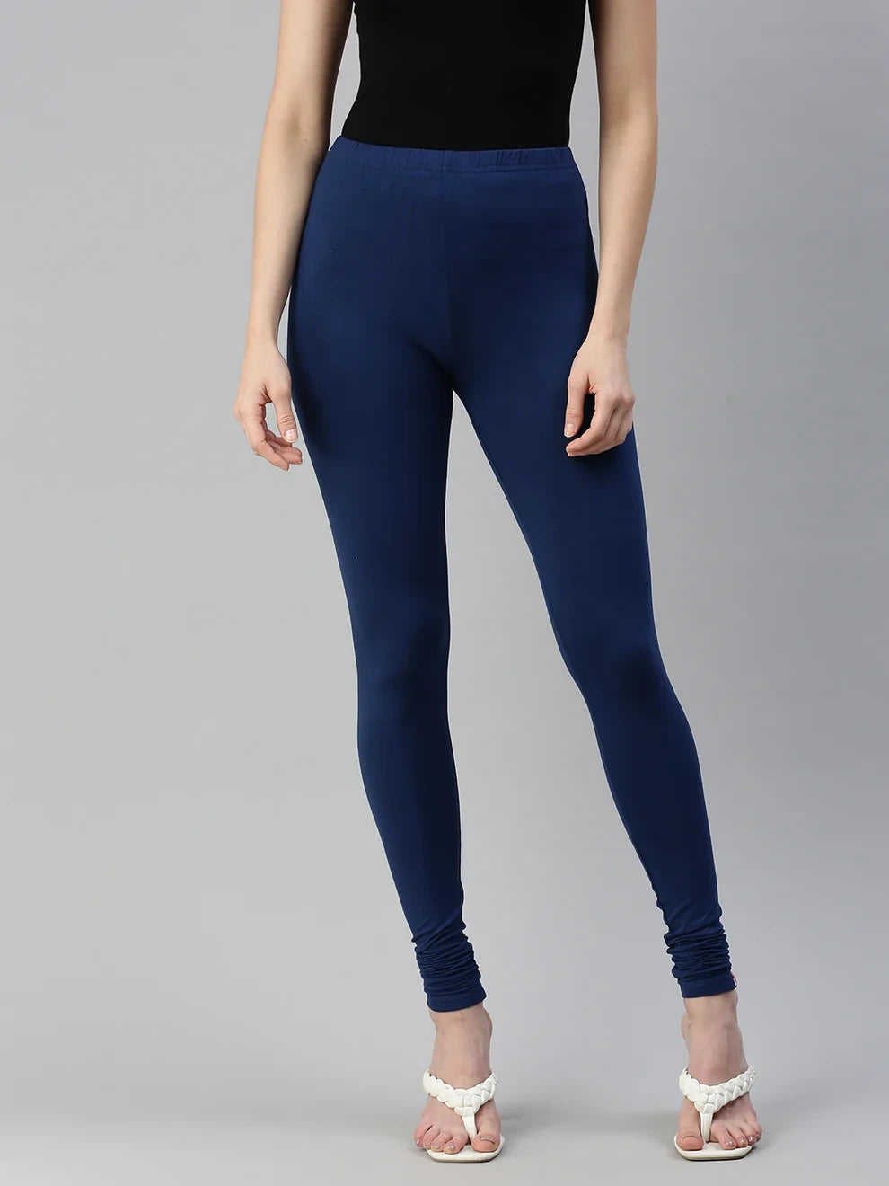 Prisma's Churidar Leggings - Blue