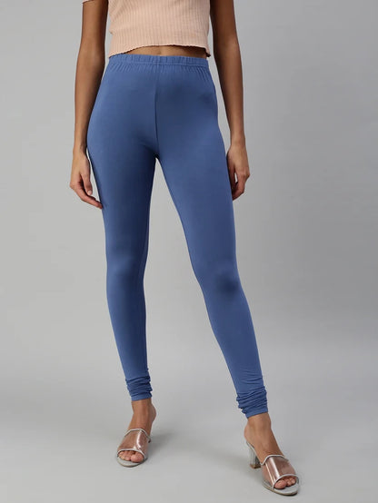 Prisma's Churidar Leggings - Blue