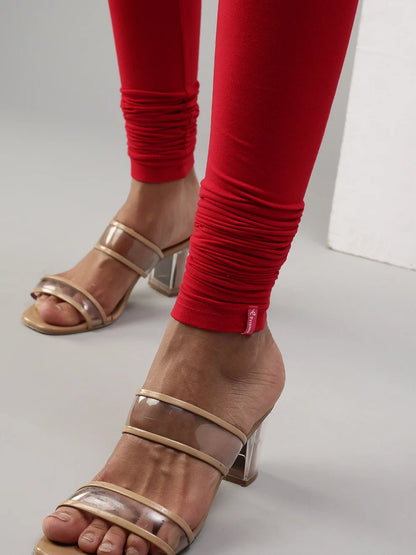 Prisma's Churidar Leggings - Red