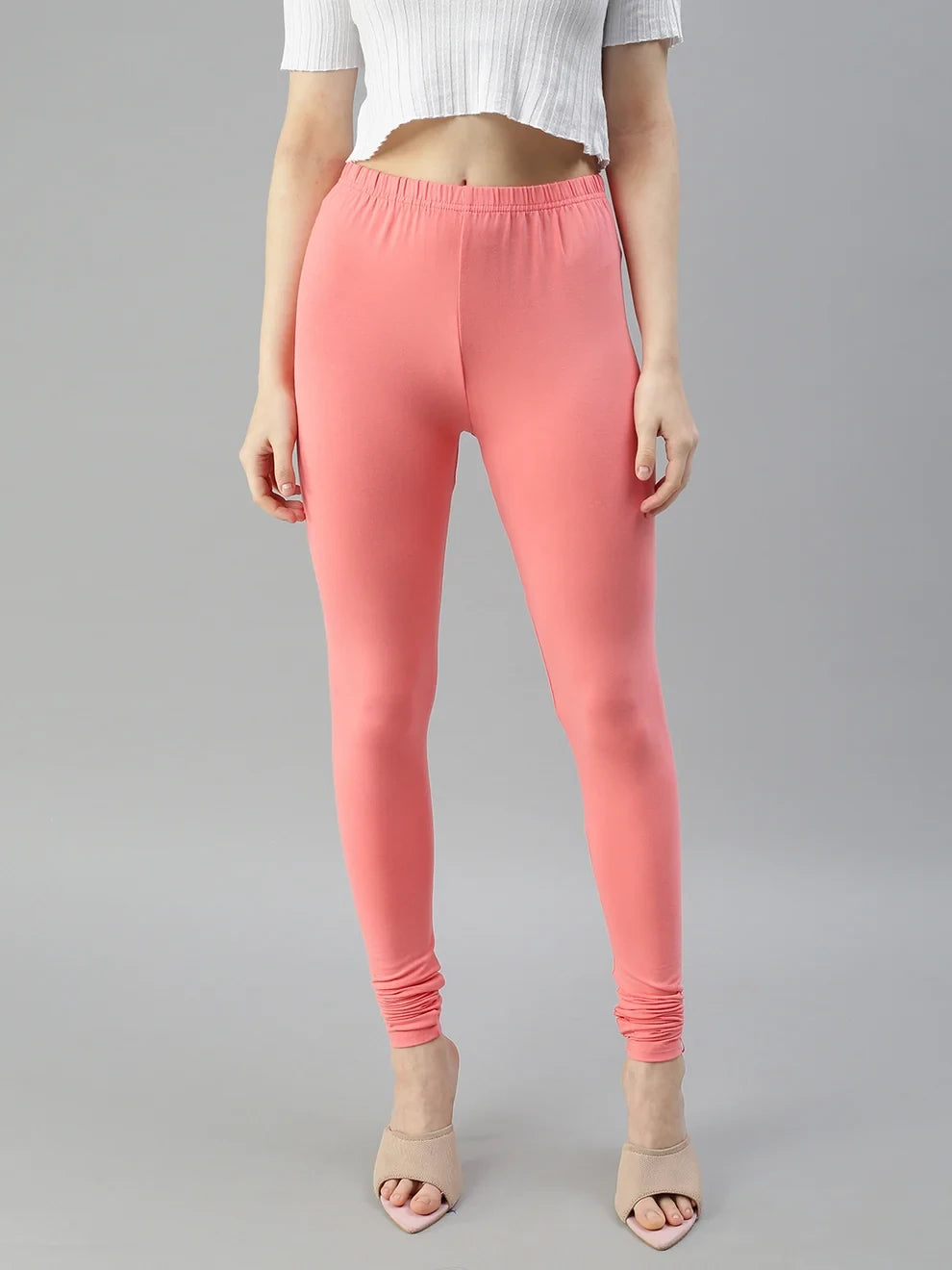 Prisma's Churidar Leggings - Red