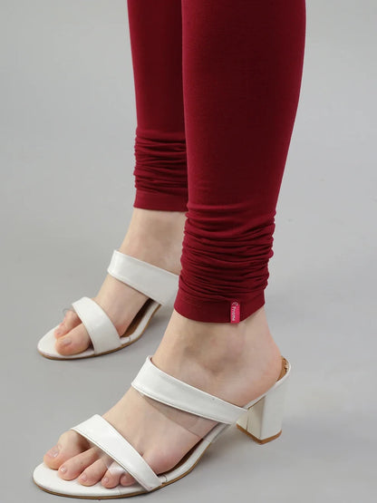 Prisma's Churidar Leggings - Red