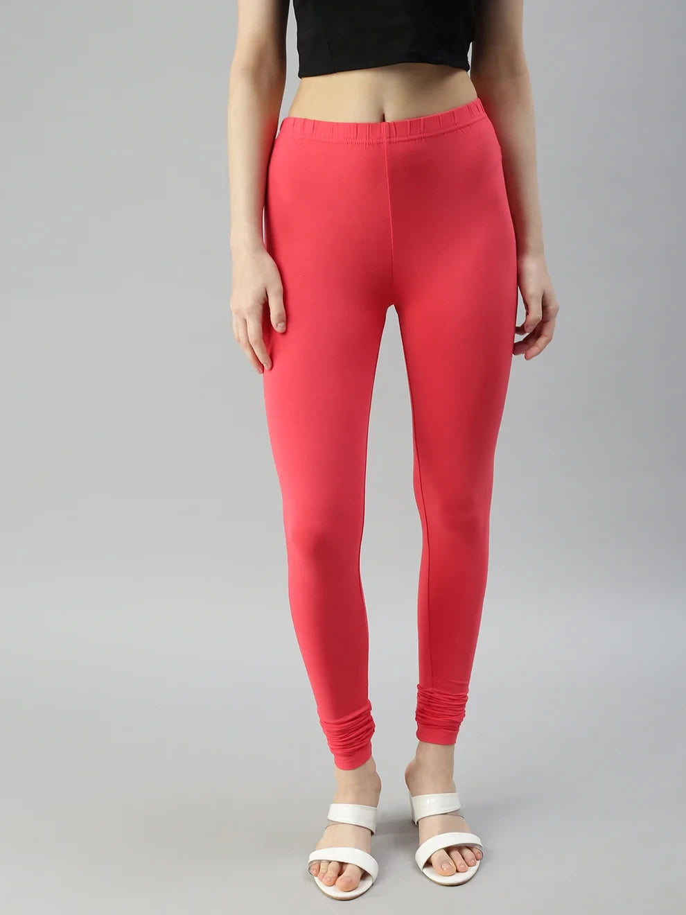 Prisma's Churidar Leggings - Red