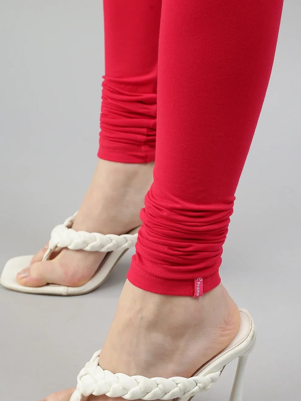 Prisma's Churidar Leggings - Red