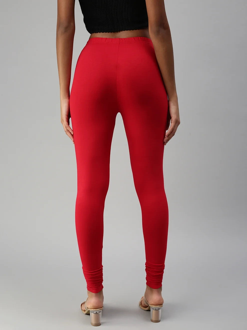 Prisma's Churidar Leggings - Red