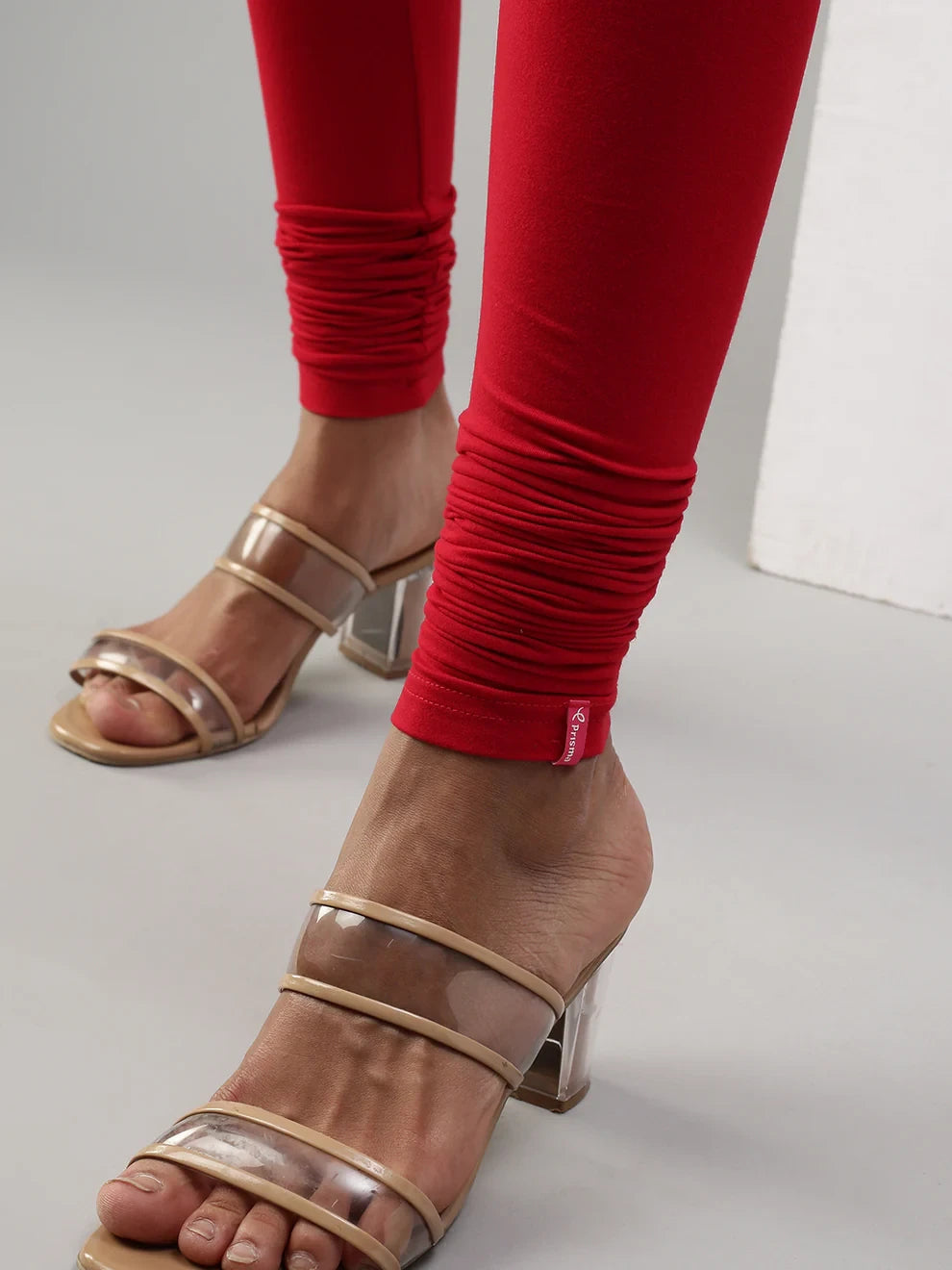 Prisma's Churidar Leggings - Red