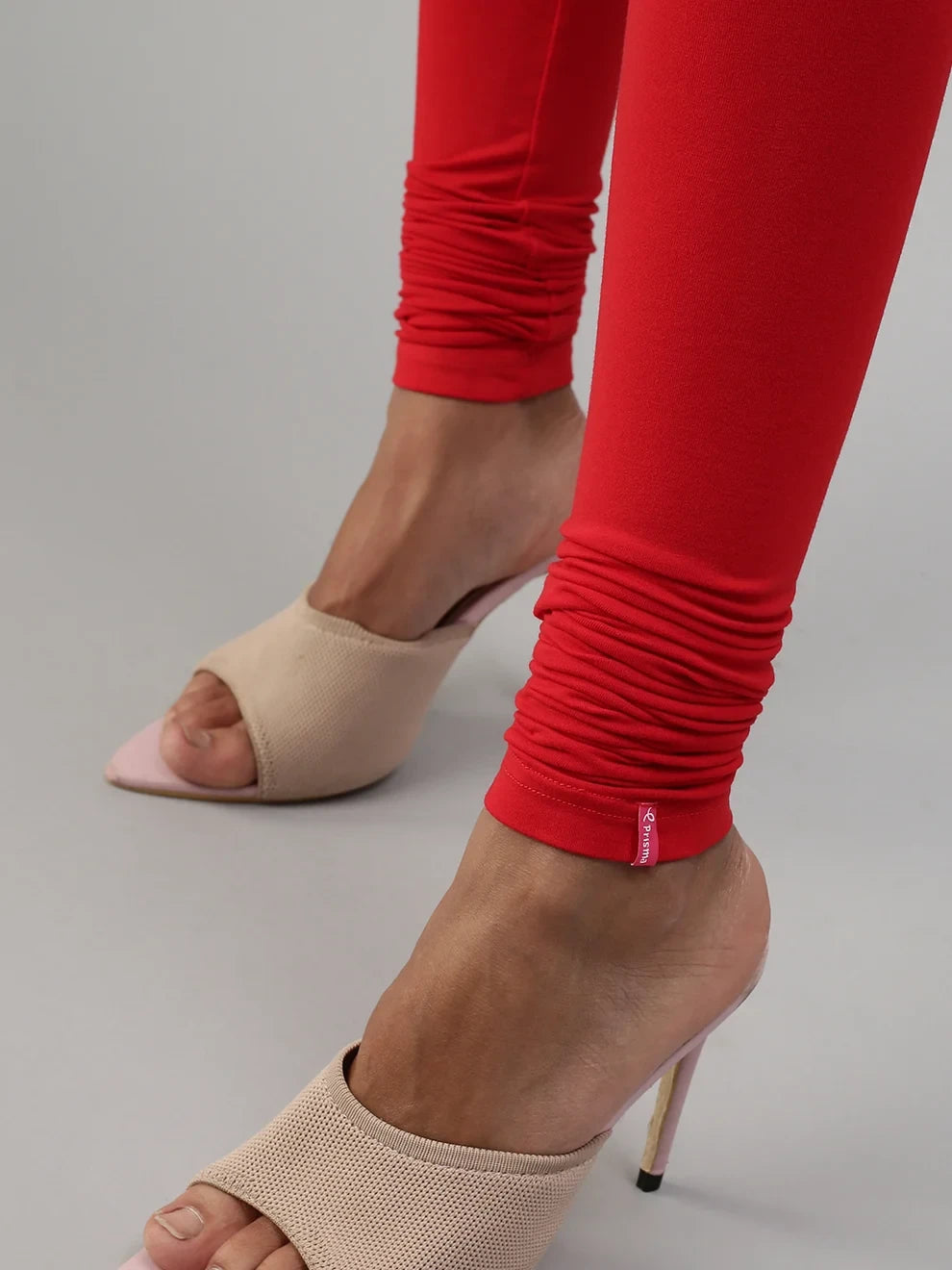 Prisma's Churidar Leggings - Red