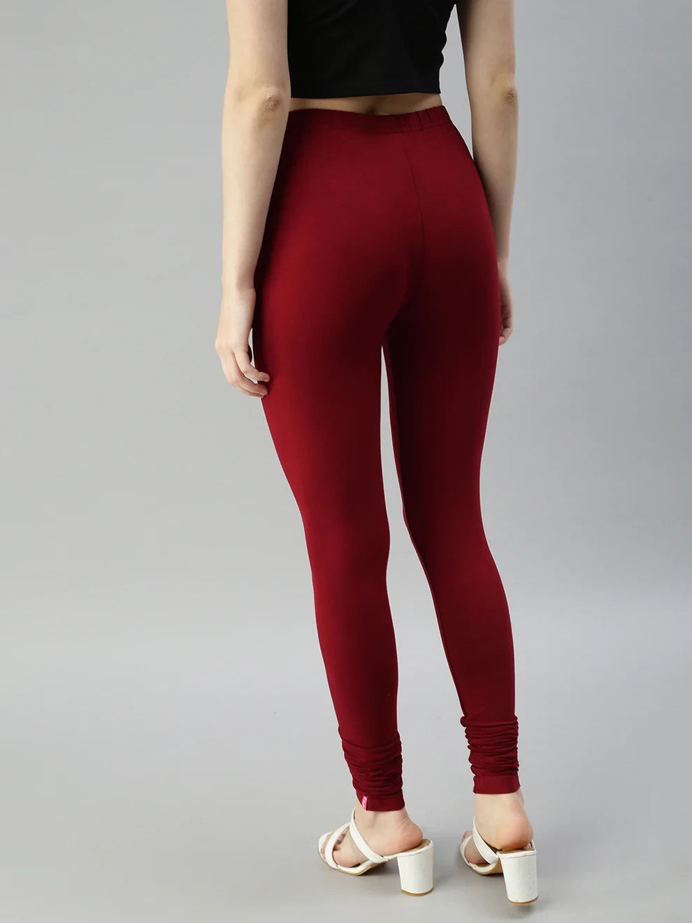 Prisma's Churidar Leggings - Red
