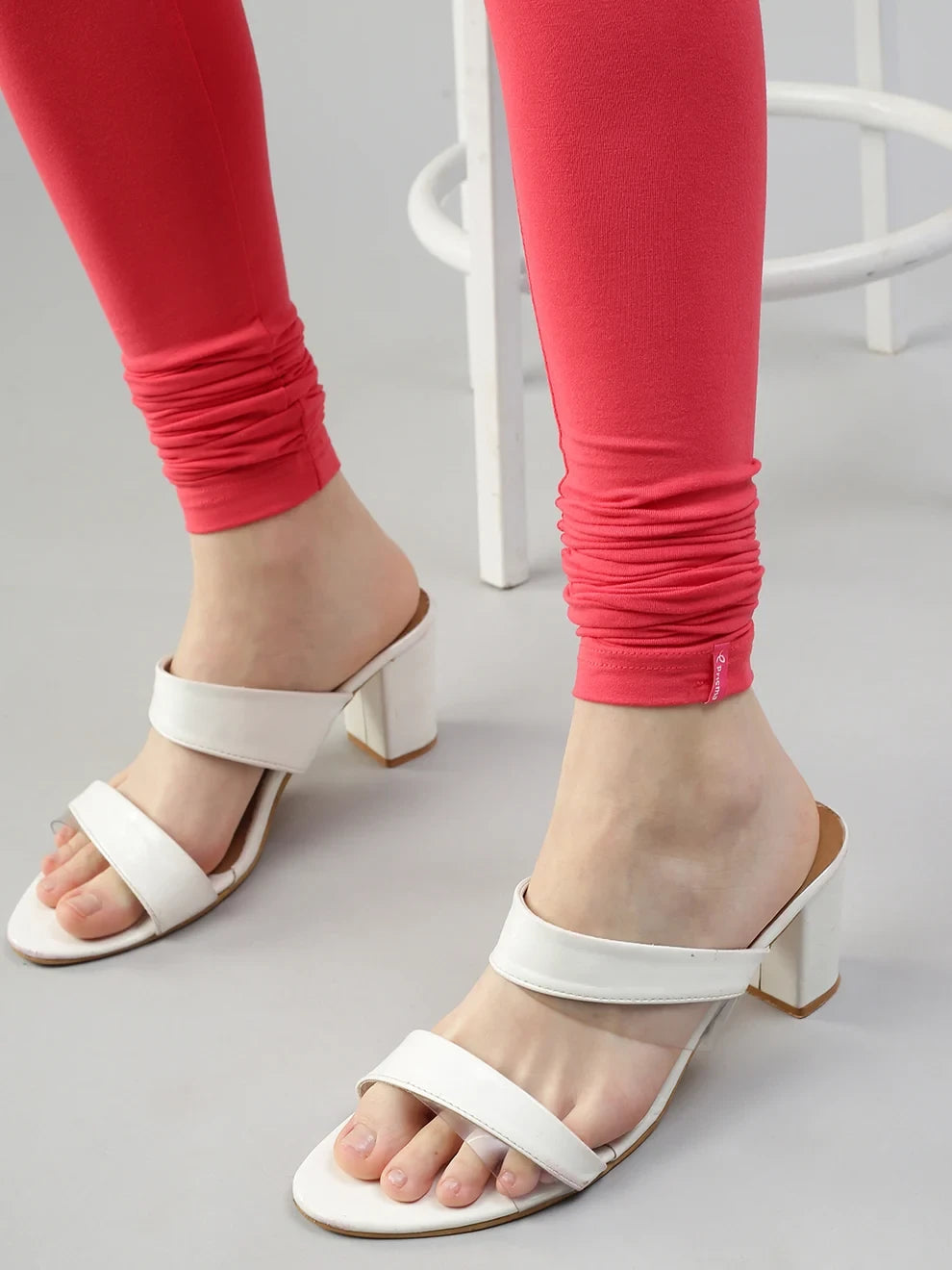 Prisma's Churidar Leggings - Red