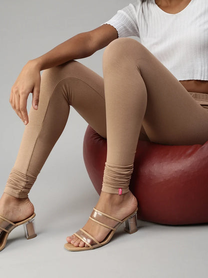 Prisma's Churidar Leggings - Beige