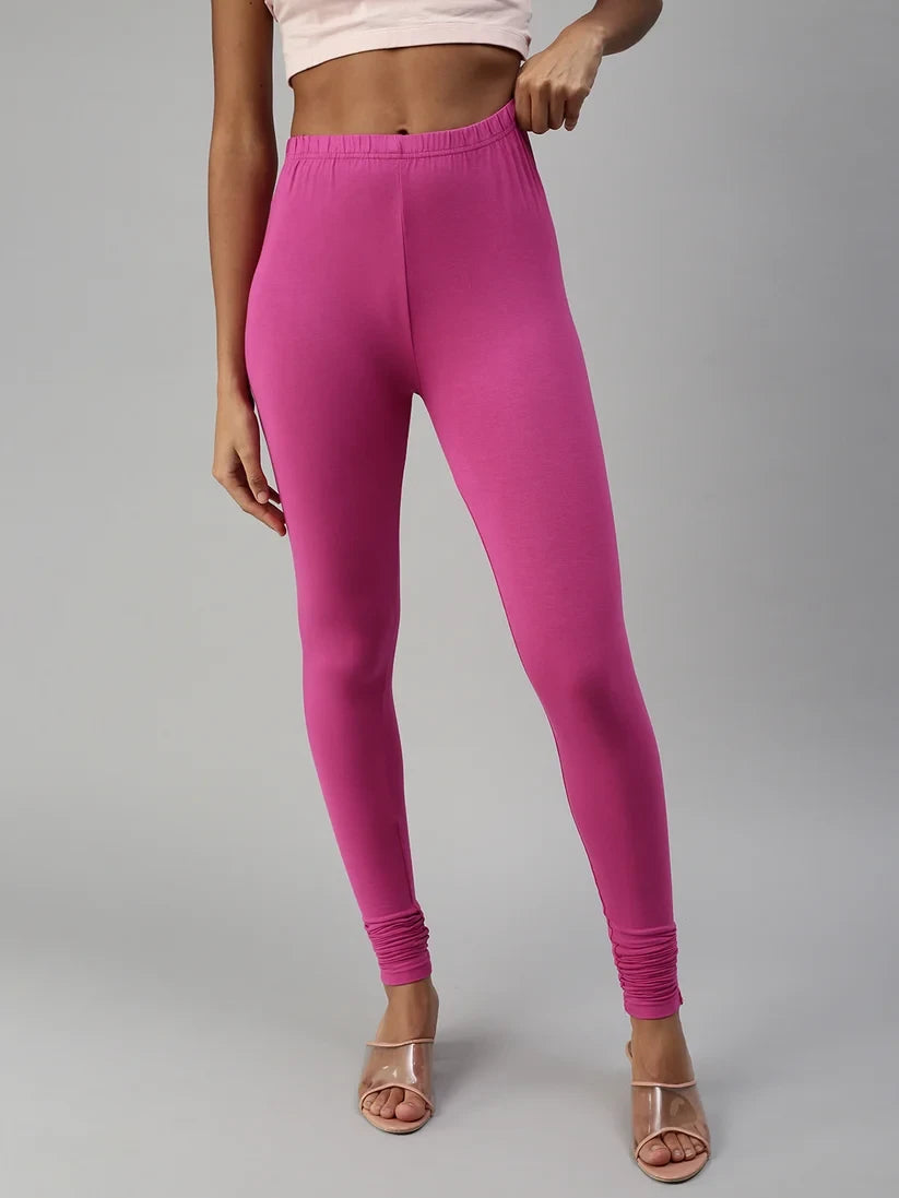 Prisma's Churidar Leggings - Pink