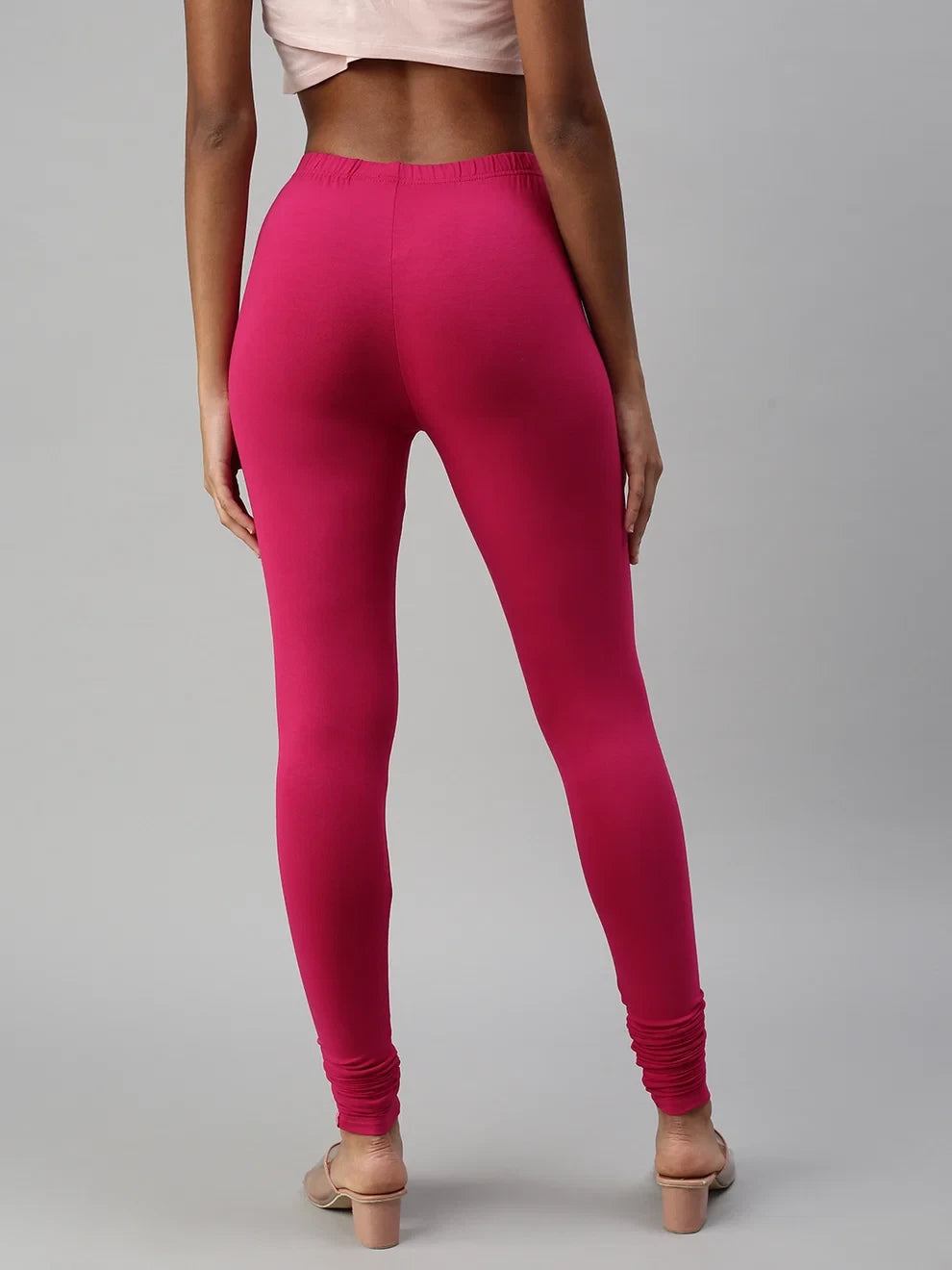 Prisma's Churidar Leggings - Pink
