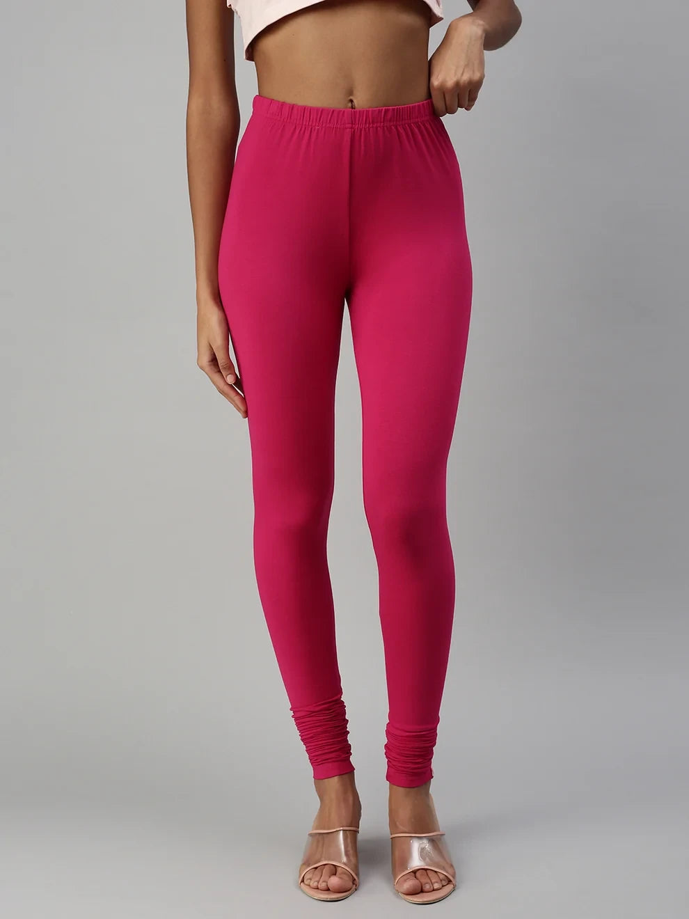 Prisma's Churidar Leggings - Pink