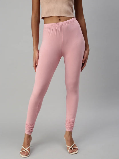 Prisma's Churidar Leggings - Pink