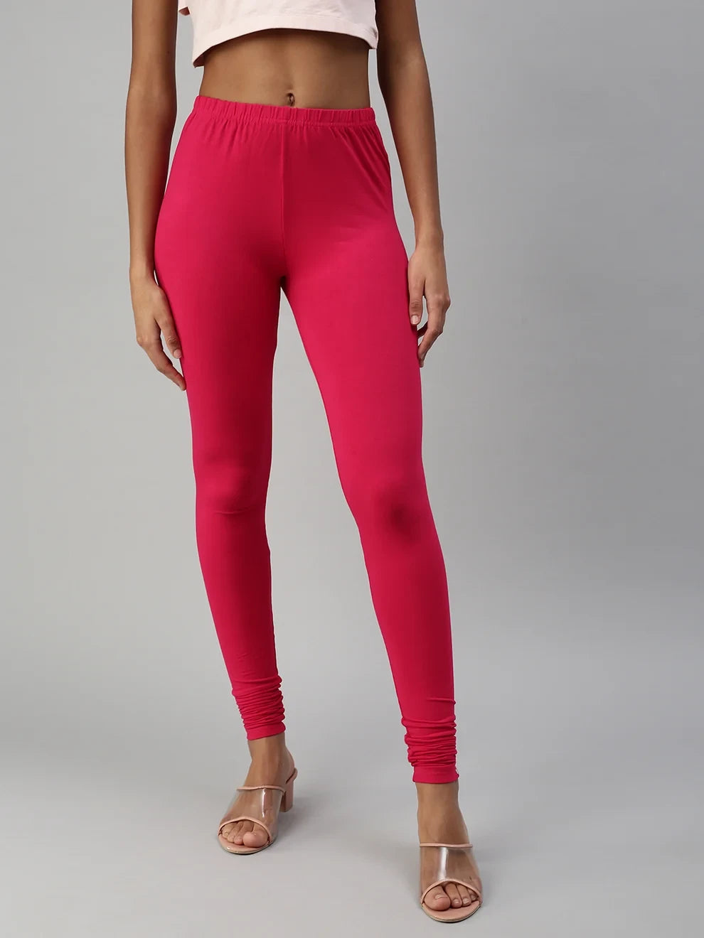 Prisma's Churidar Leggings - Pink
