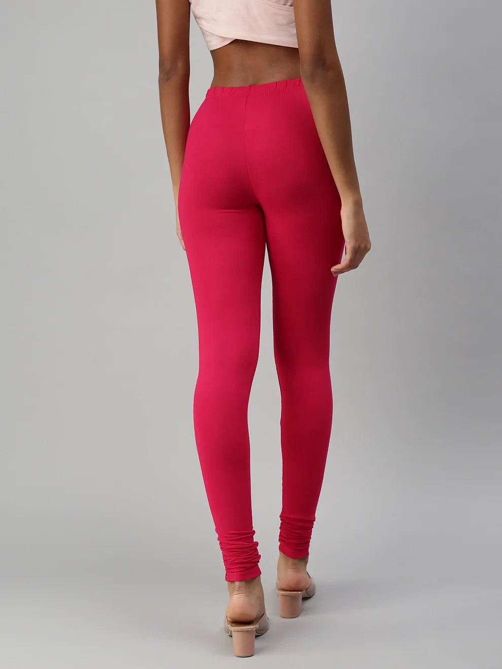Prisma's Churidar Leggings - Pink