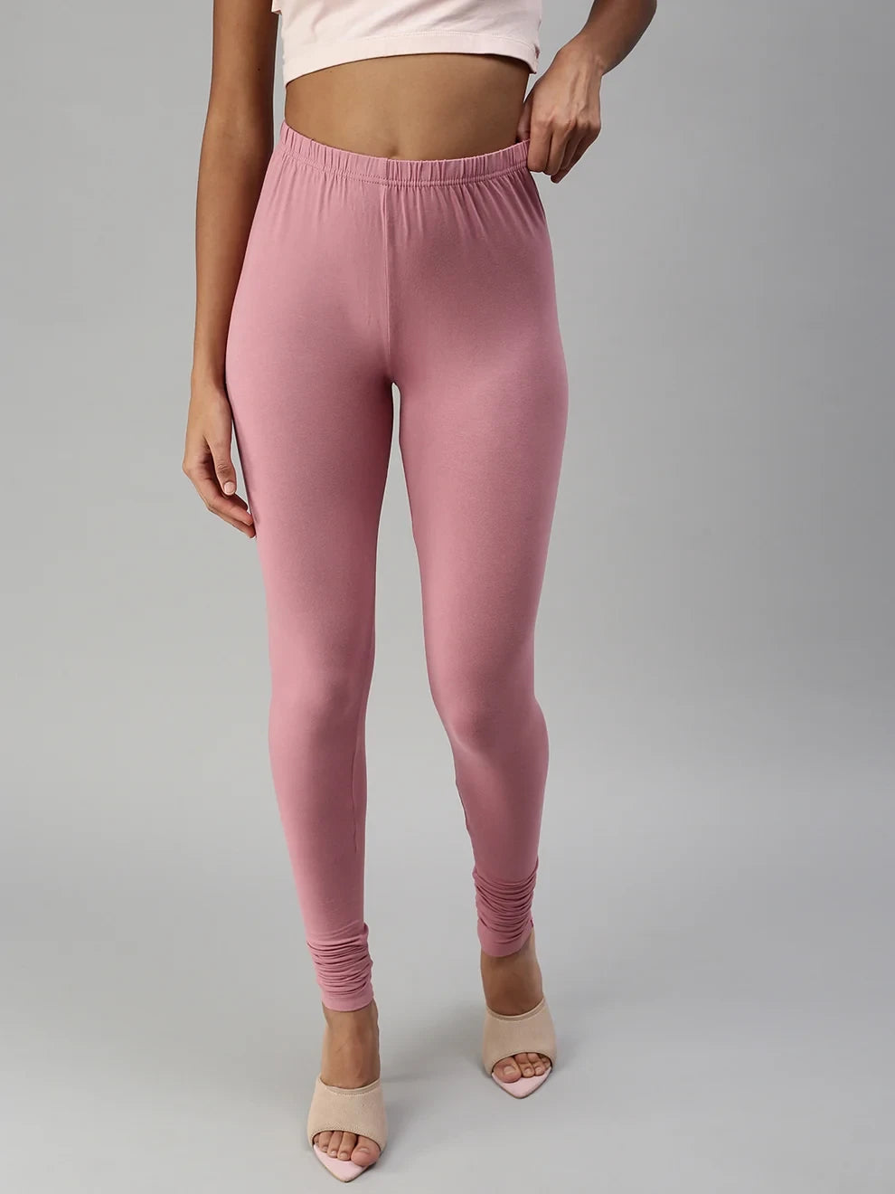 Prisma's Churidar Leggings - Pink