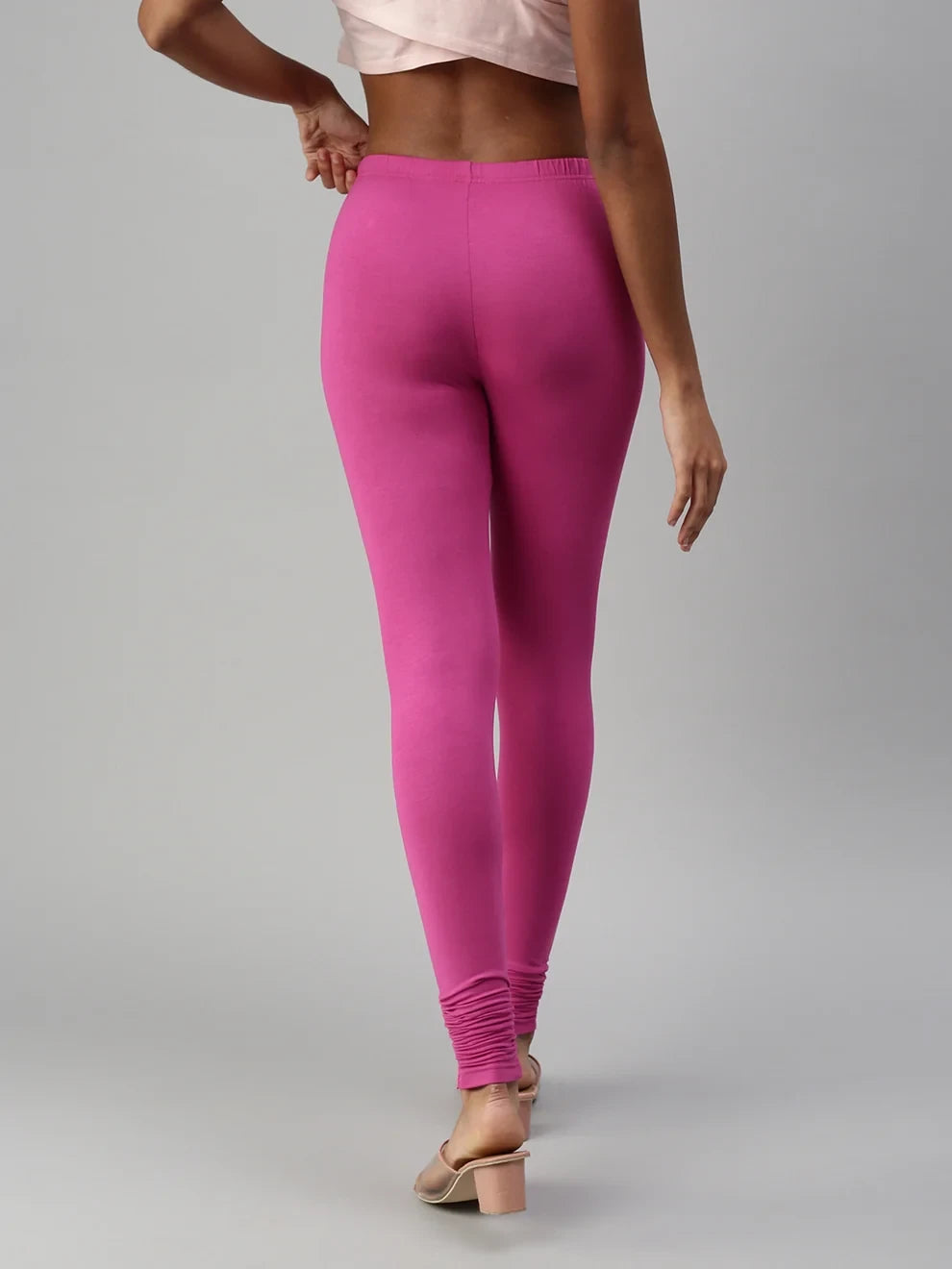 Prisma's Churidar Leggings - Pink