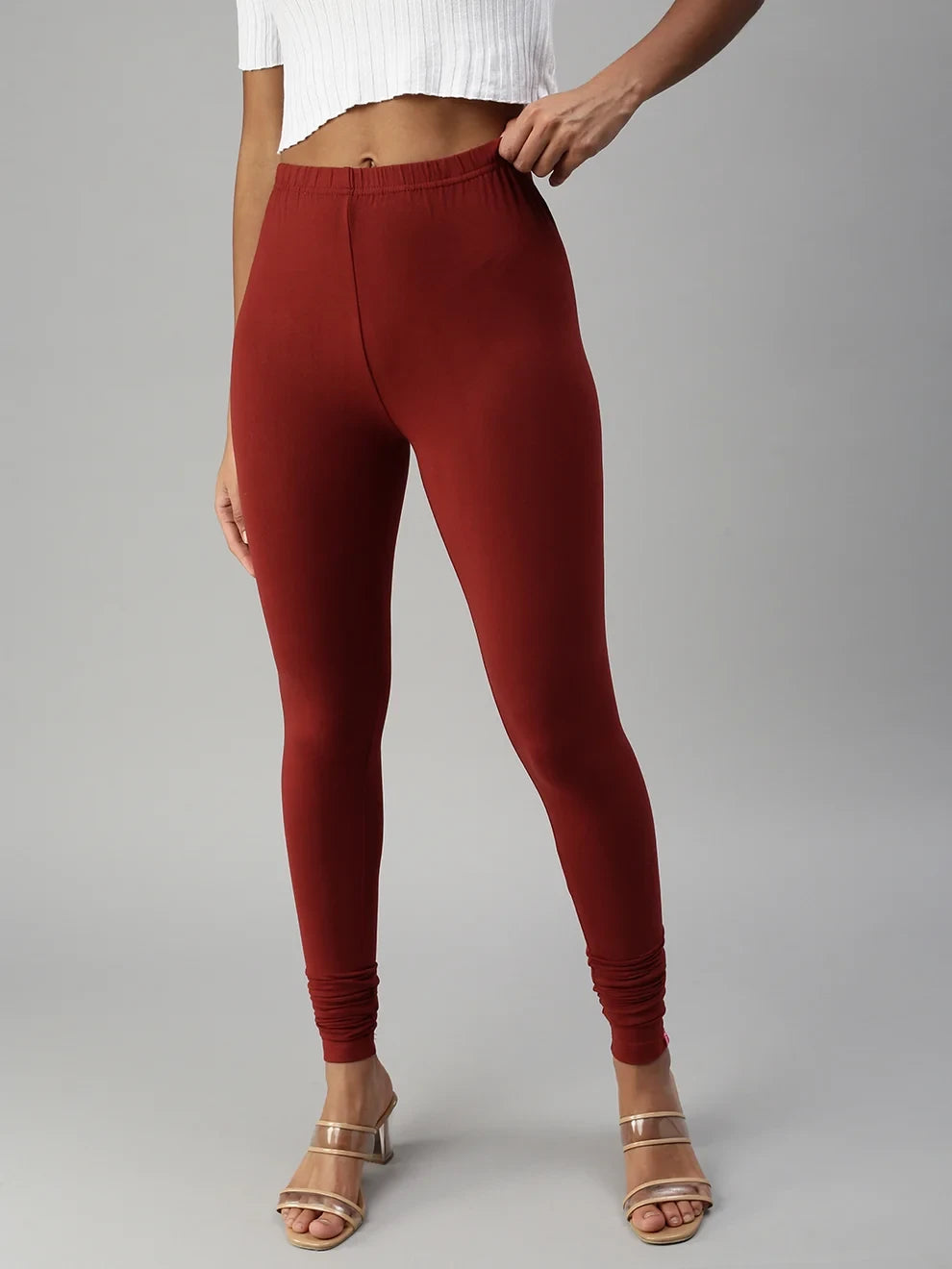 Prisma's Churidar Leggings - Brown