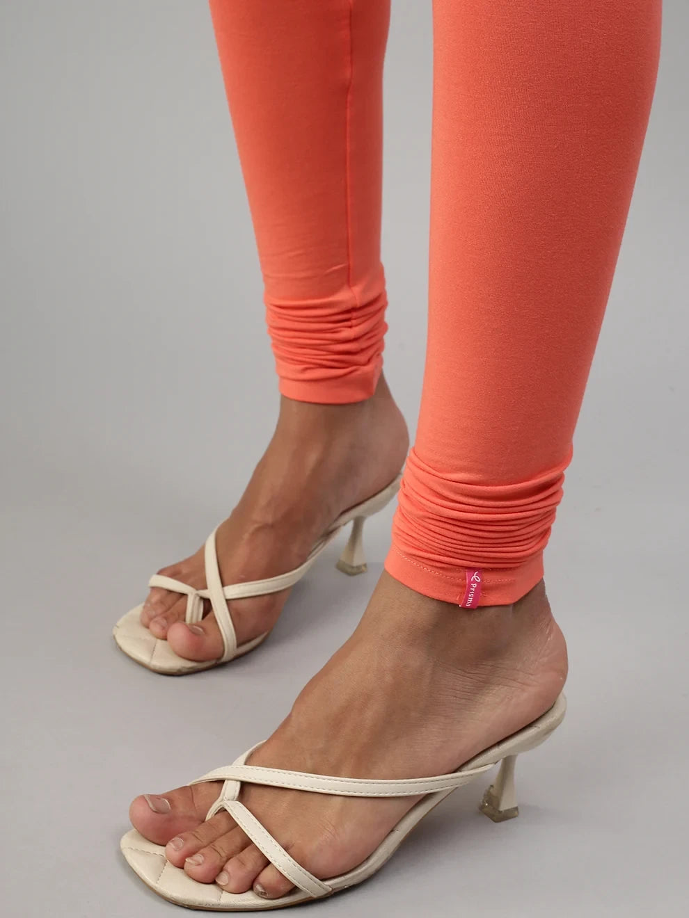 Prisma's Churidar Leggings - Orange