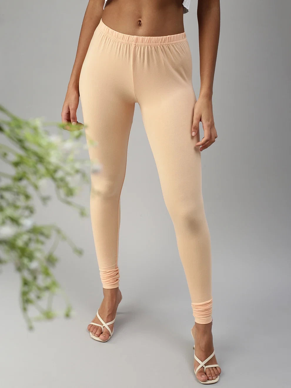Prisma's Churidar Leggings - Orange