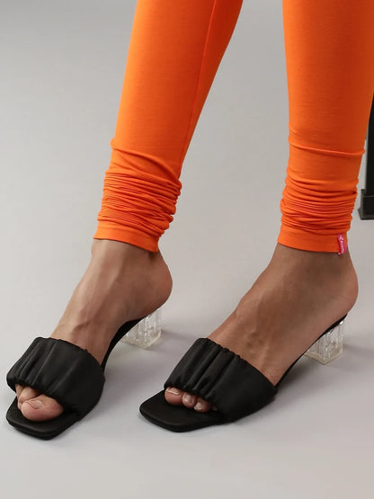 Prisma's Churidar Leggings - Orange