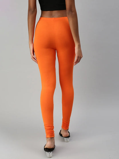 Prisma's Churidar Leggings - Orange