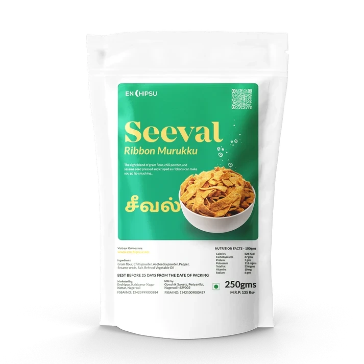 Enchipsu Seeval Ribbon Murukku