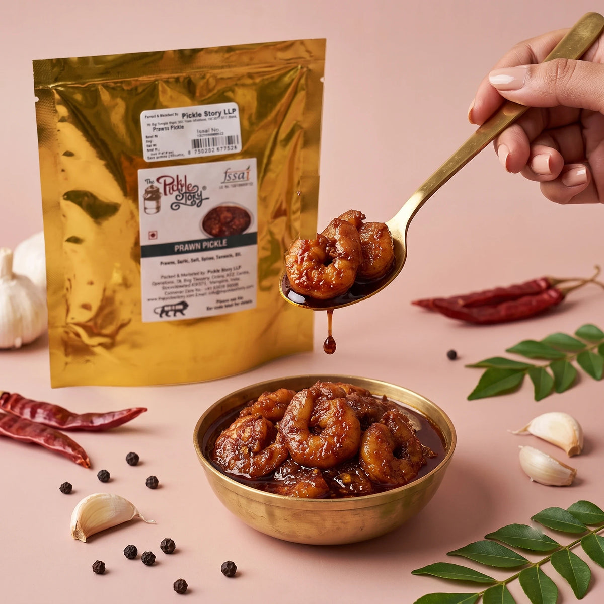 Picklestory Prawns Pickle