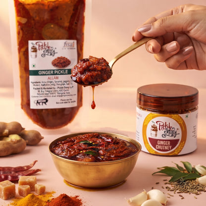 Picklestory Ginger Chutney- Allam pachadi