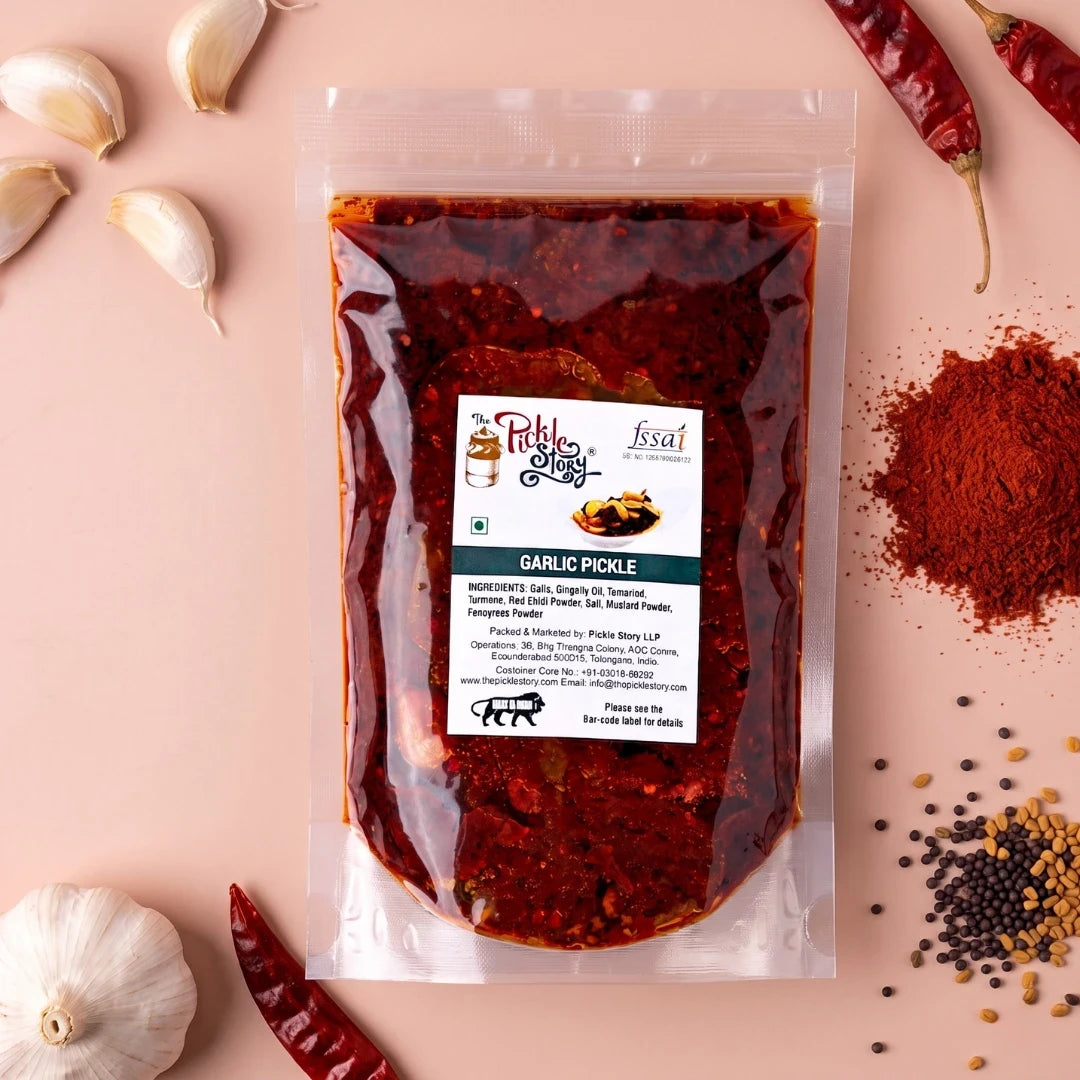 Picklestory Garlic pickle (Lahsun Ka Achar)