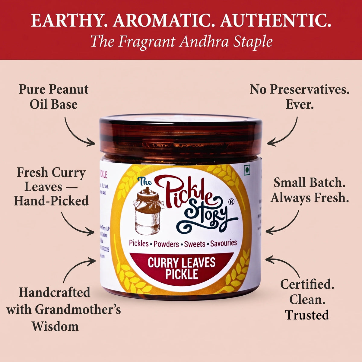 Picklestory Curry Leaf pickle