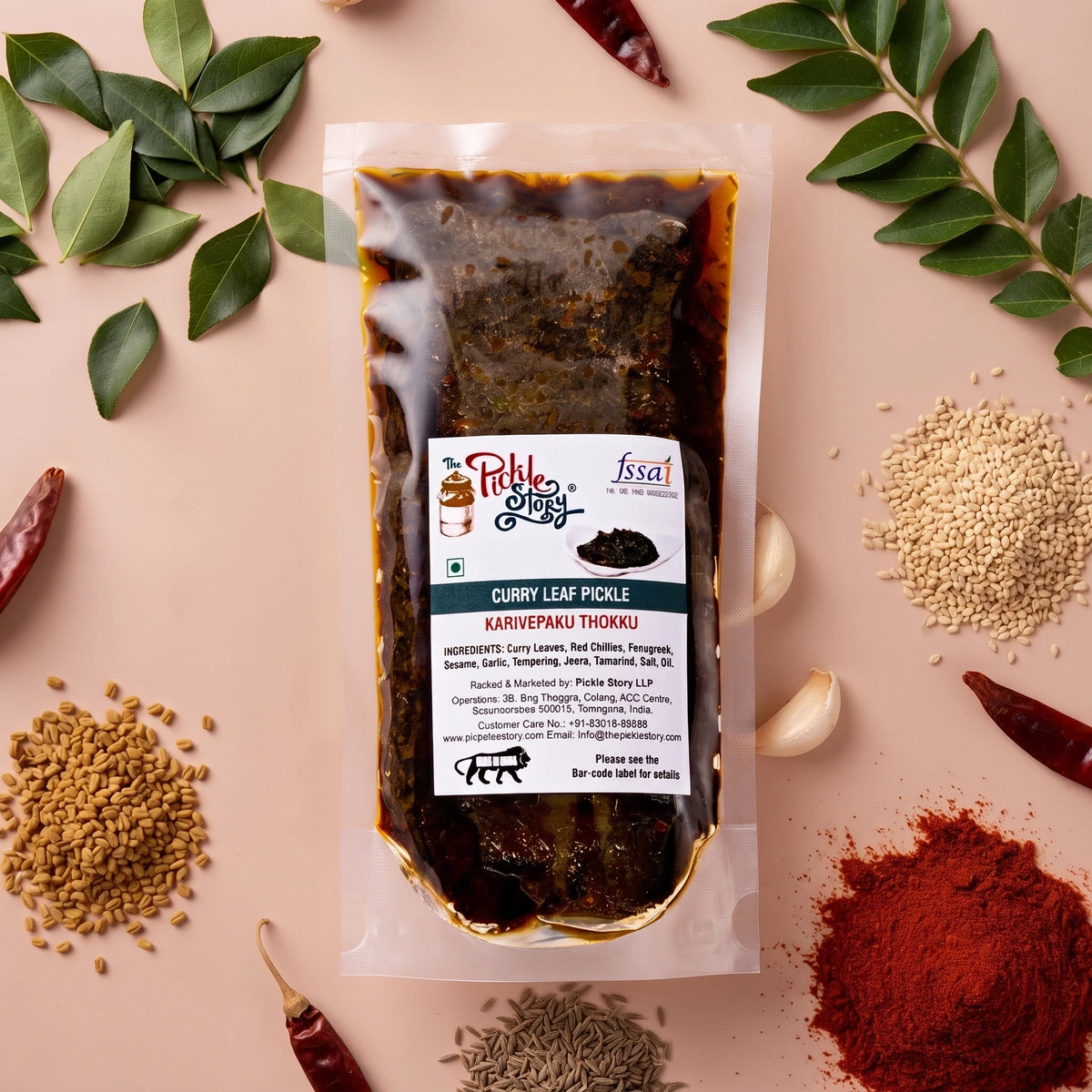 Picklestory Curry Leaf pickle