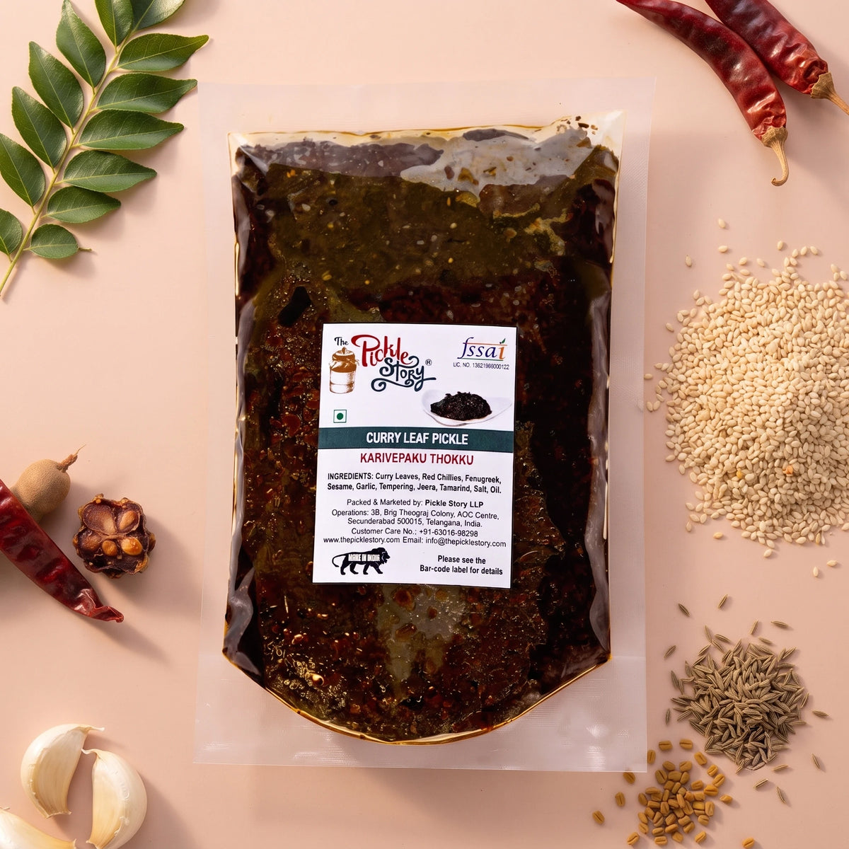 Picklestory Curry Leaf pickle