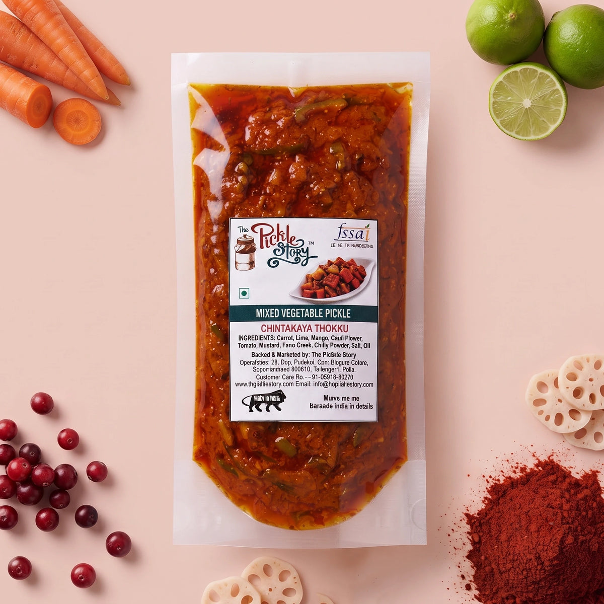 Picklestory Mixed Vegetable Pickle