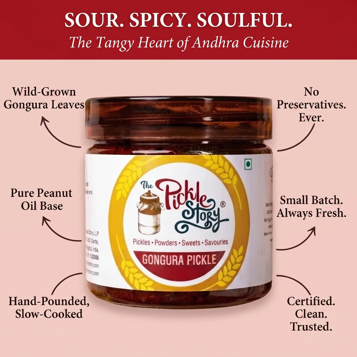 Picklestory Gongura Pickle